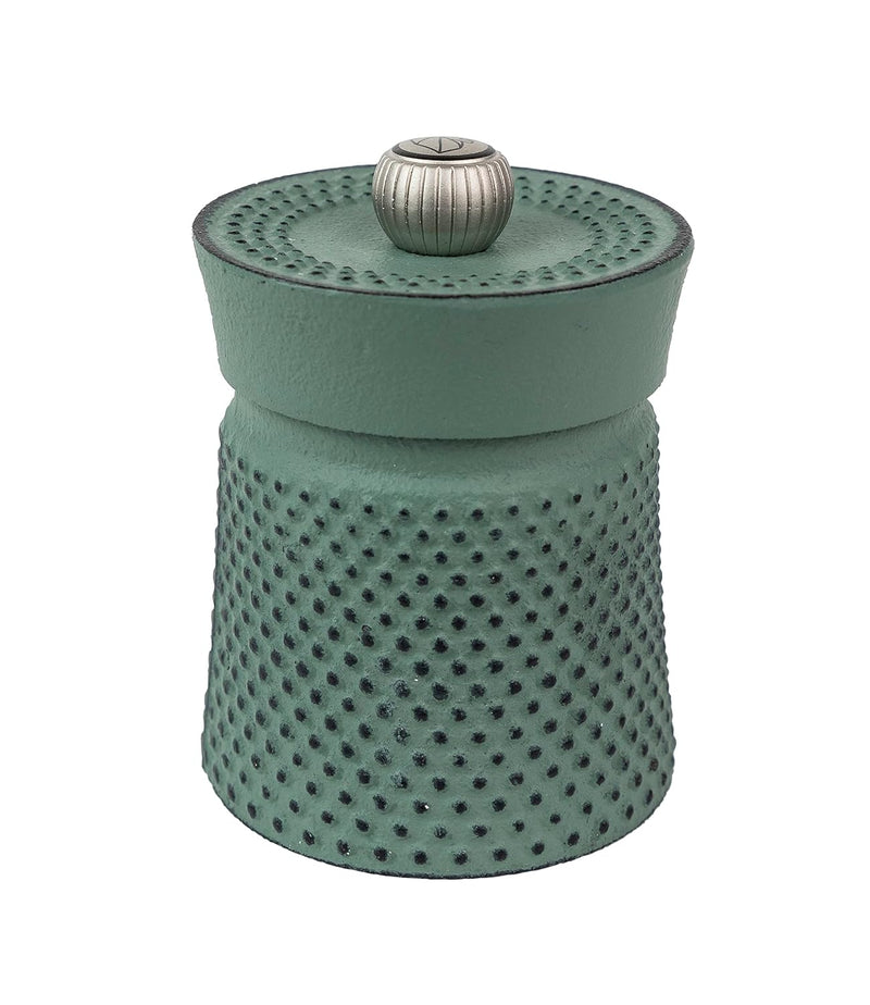 Peugeot BALI FONTE Celadon Green Cast Iron Pepper Mill - 8cm/3"