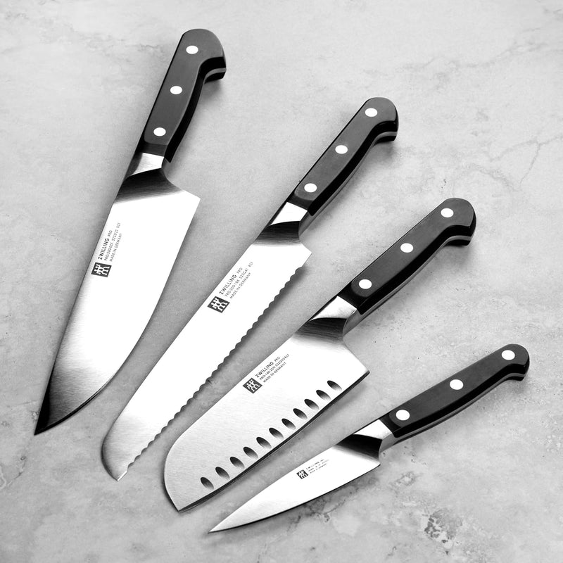 Henckels Zwilling Pro - 5 Pc. Magnetic Knife Block Set, Birchwood