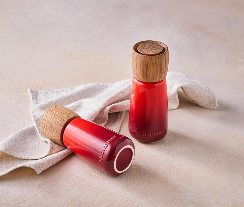 Le Creuset 7" Stoneware Alphine Pepper Mill - Cerise