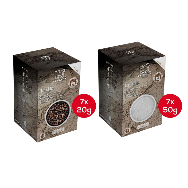 Peugeot Spice Bundles - Everyday Flavor (Tan Hoi + White Salt)
