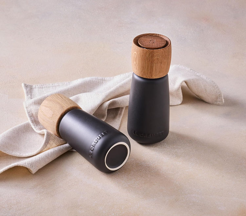Le Creuset 7" Stoneware Alphine Pepper Mill - Licorice