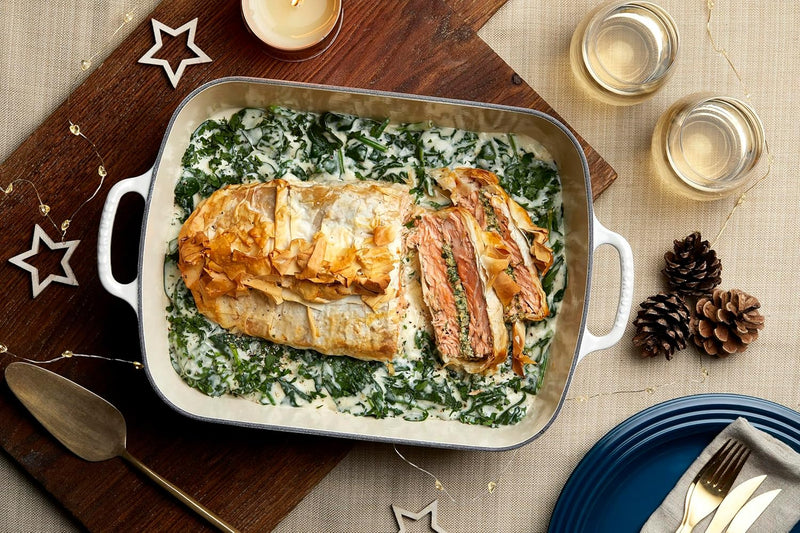 Le Creuset 5 1/4 Qt. (10" x 15 3/4") Signature Rectangular Roaster - Artichaut