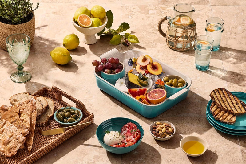 Le Creuset 4 Qt. (12" x 9") Heritage Rectangular Dish - Riviera