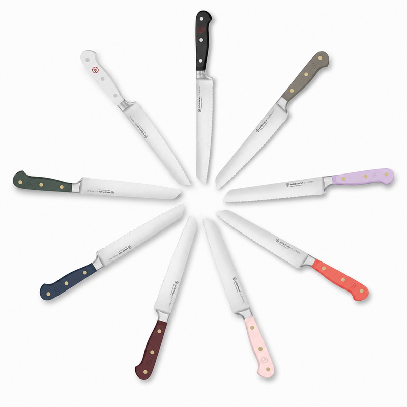 Wusthof Classic - 9" Double-Serrated Bread Knife - Color Options & Engraving Available