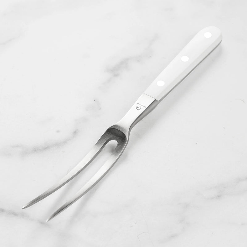 Wusthof Classic White - 6" Curved Meat Fork