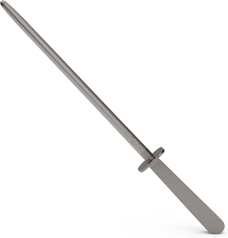 Güde Kappa Series - 10" Forged Sharpening Steel, Stainless Steel Handle