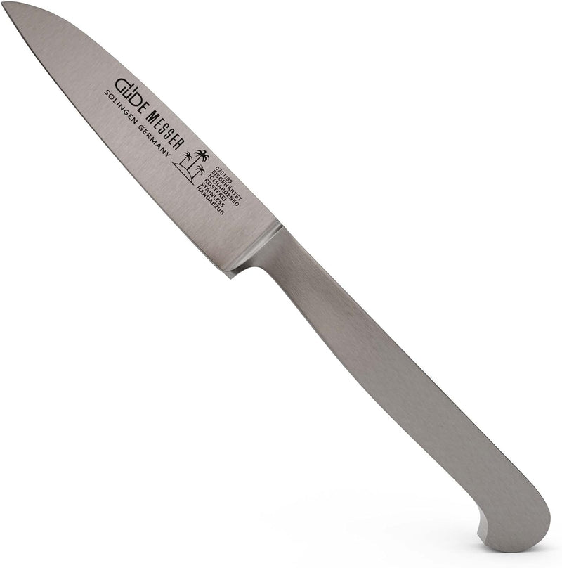 Güde Kappa Series - 3 1/2" Forged Vegetable Knife, Stainless Steel Handle