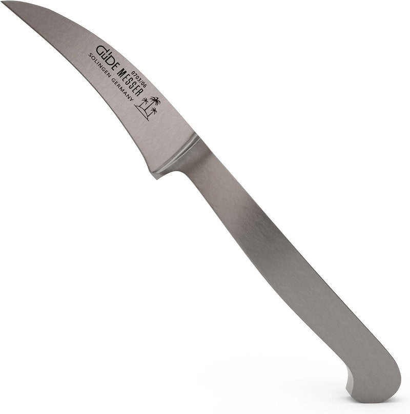 Güde Kappa Series - 2 1/2" Forged Bird's Beak Peeling Knife, Stainless Steel Handle