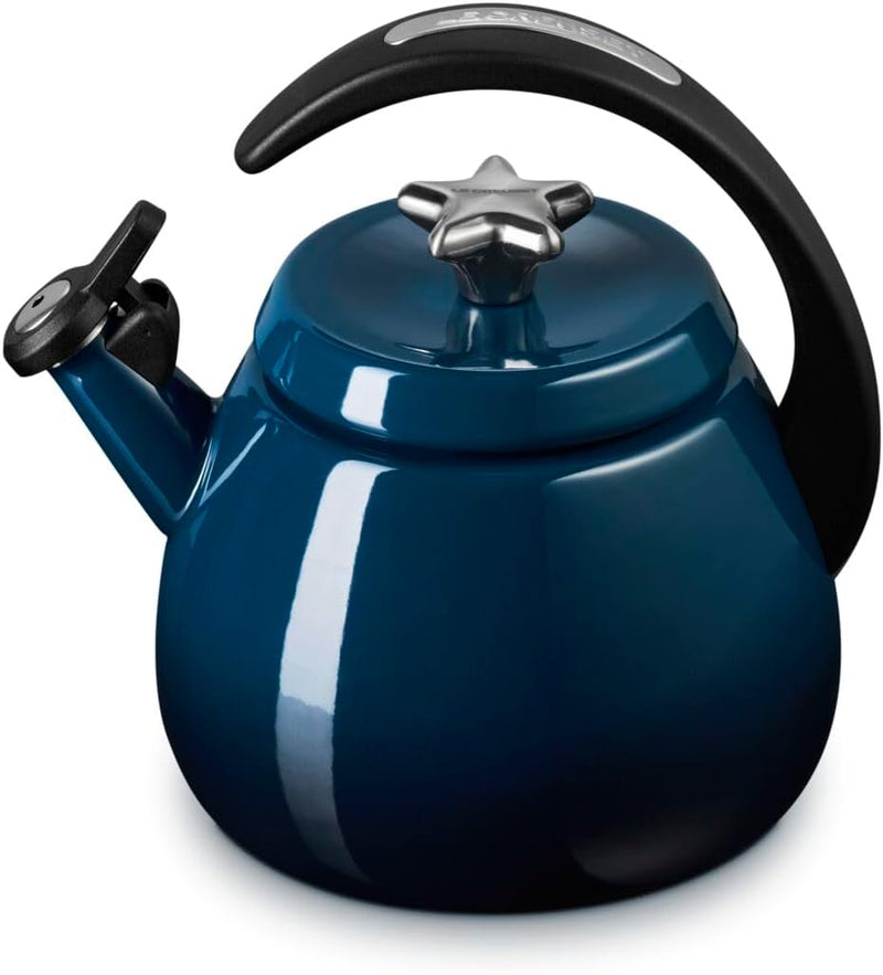 Le Creuset 2.2 Qt. Cloche Kettle w/Stainless Steel Star Knob - Nuit