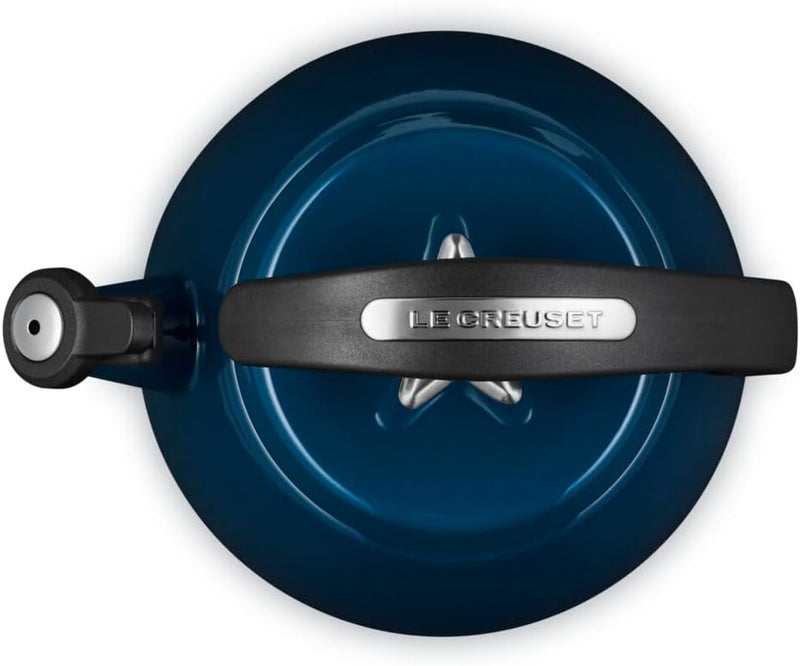 Le Creuset 2.2 Qt. Cloche Kettle w/Stainless Steel Star Knob - Nuit