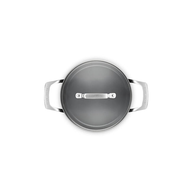 Le Creuset 4 Qt. Essential Non-Stick Ceramic Stockpot w/Glass Lid