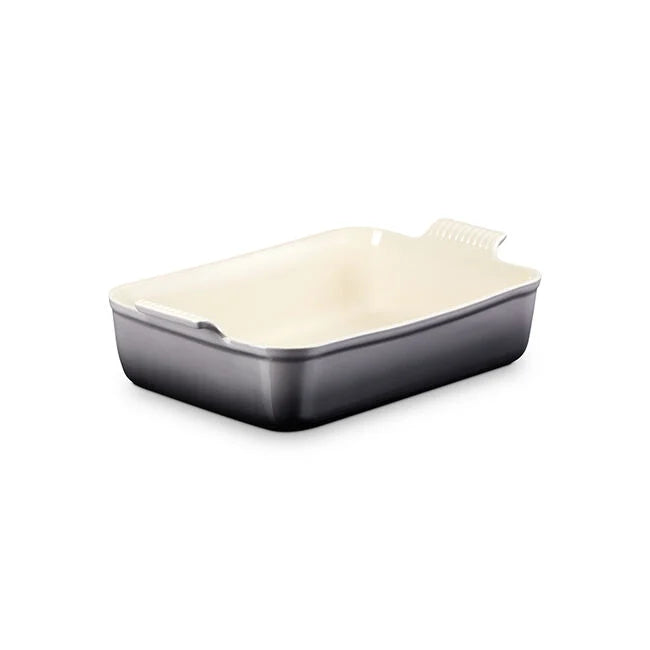 Le Creuset 6 3/4 Qt. Heritage Deep Rectangular Lasagna Dish - Oyster