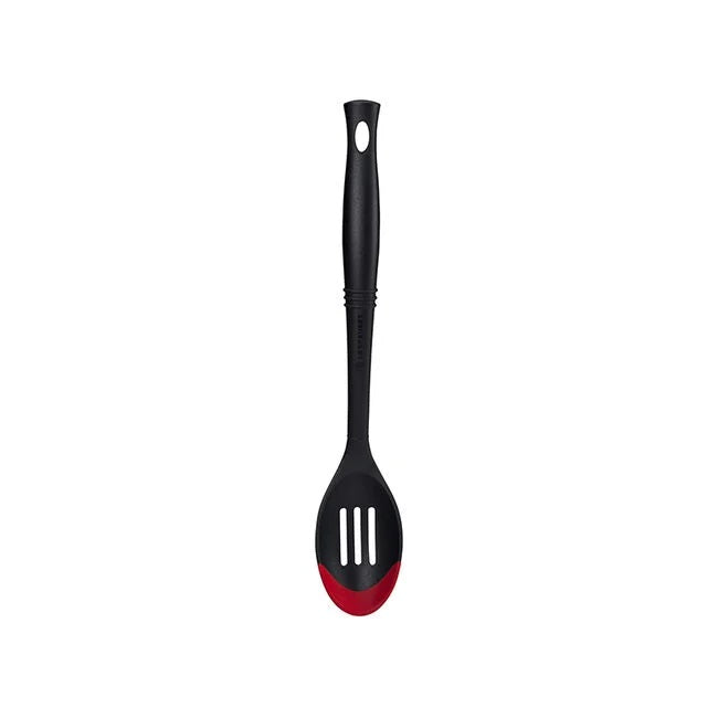 Le Creuset Revolution® Bi-Material Slotted Spoon 13 1/2" x 2 1/2" - Cerise