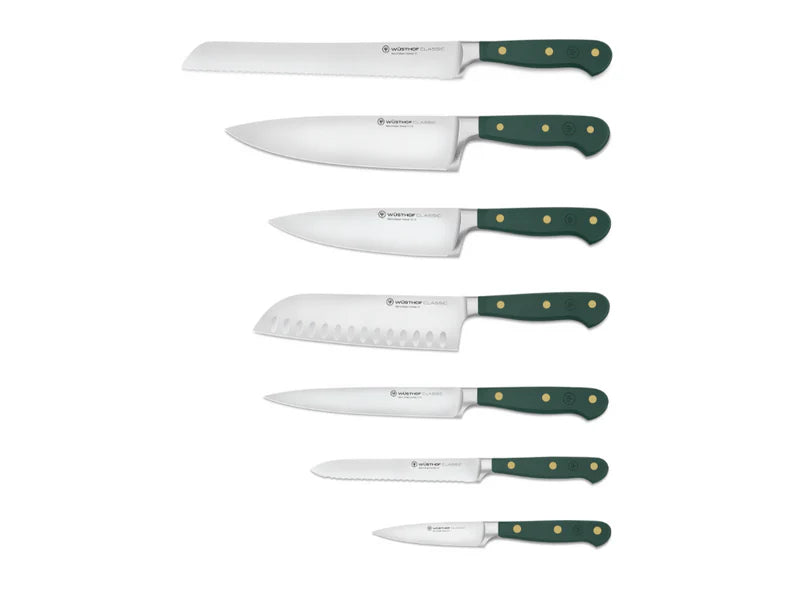 Wusthof Classic Fresh Rosemary - 8 Pc. Knife Block Set,