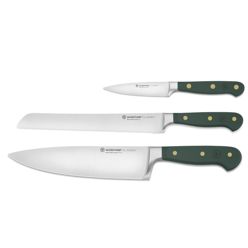 Wusthof Classic Fresh Rosemary - 3 Pc. Starter Knife Set