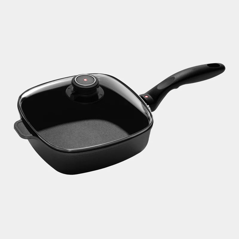 Swiss Diamond - 8" x 8"  XD Nonstick Induction Square Saute Pan w/Glass Lid