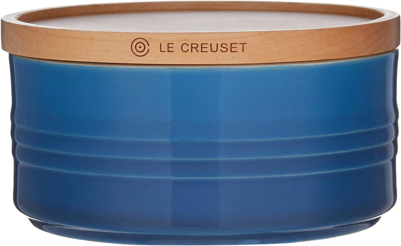 Le Creuset 23 oz. (5.5" diameter) Canister w/Wood Lid - Marseille