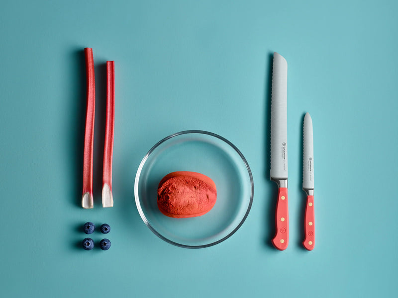 Wusthof Classic Coral Peach - 5" Serrated Utility Knife