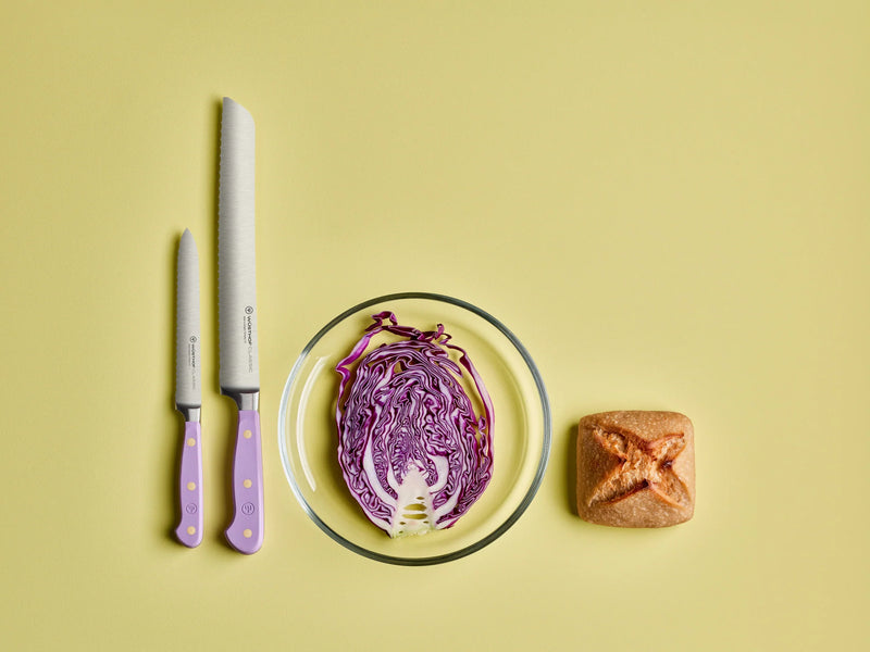Wusthof Classic Purple Yam - 9" Double Serrated Bread Knife