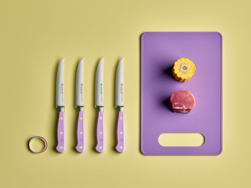 Wusthof Classic Purple Yam - 4 Pc. Steak Knife Set