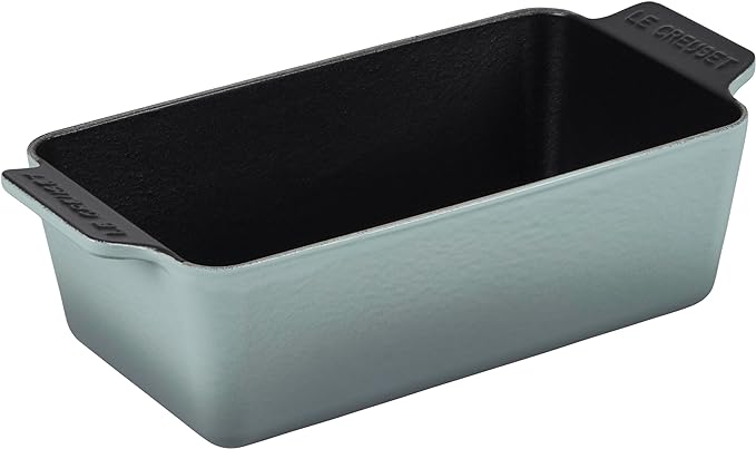 Le Creuset 9" x 5" x 3" (2 Qt.) Enameled Cast Iron Signature Loaf Pan - Sea Salt