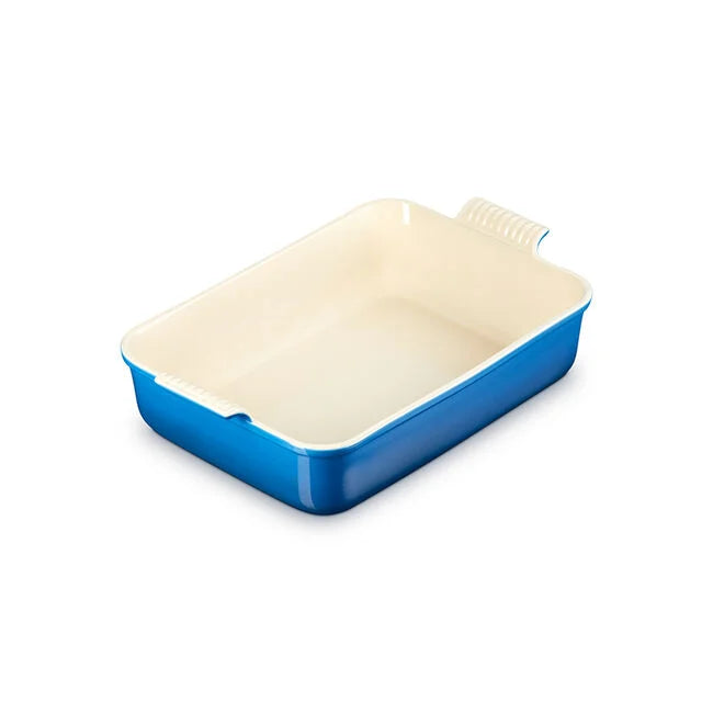 Le Creuset 6 3/4 Qt. Heritage Deep Rectangular Lasagna Dish - Marseille