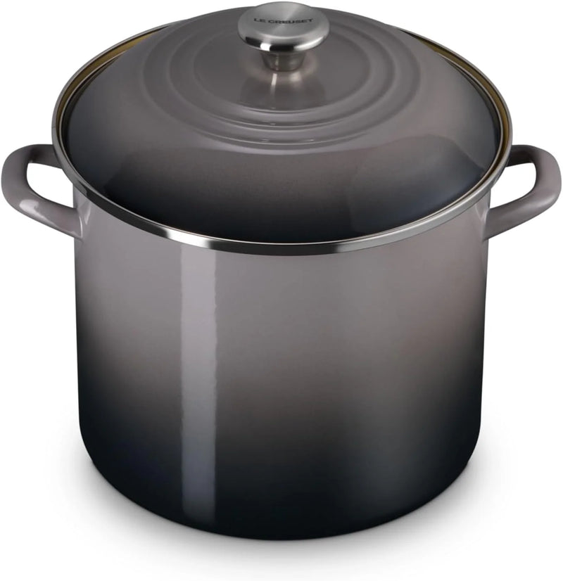 Le Creuset 12 Qt. Traditional Stockpot w/SS Knob - Oyster