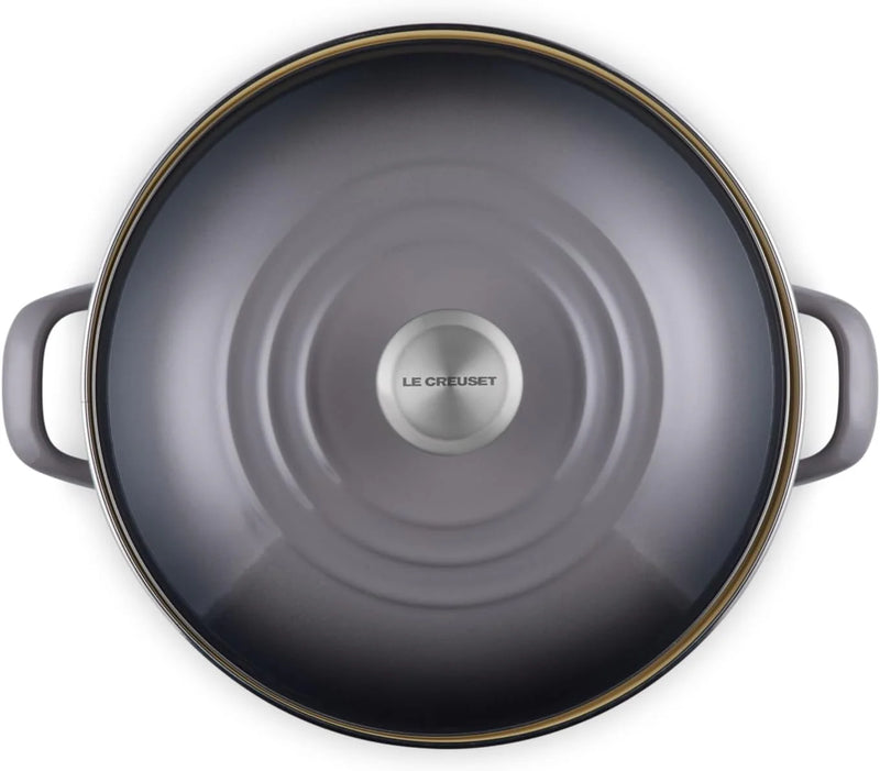 Le Creuset 12 Qt. Traditional Stockpot w/SS Knob - Oyster