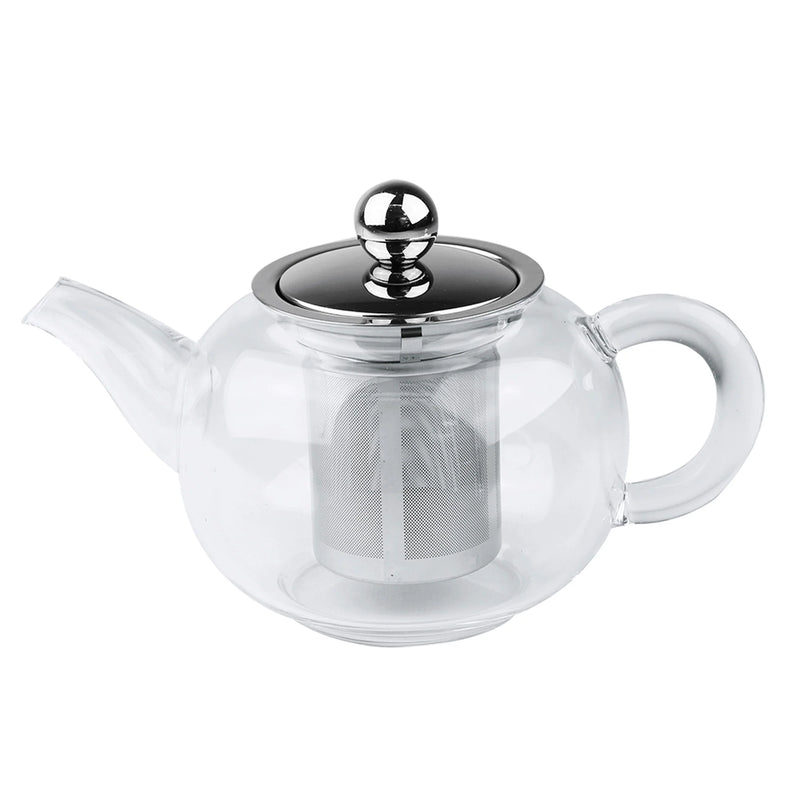 Cristel Sakura - 27 oz. Glass Teapot w/Stainless Steel Lid and Infuser