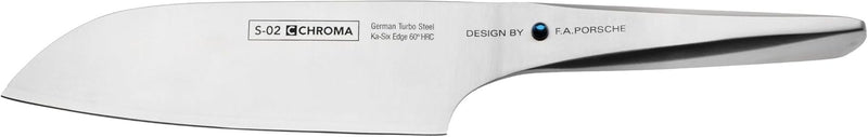 Chroma Type 301 Blue Turbo - 7 1/4 " Santoku Knife