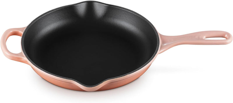 Le Creuset 9" (1 3/8 Qt.) Signature Cast Iron Handle Skillet - Peche