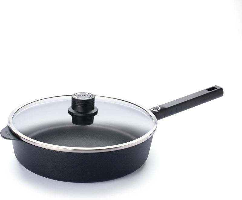 Woll EcoLogic PH - 11" (3.7 Qt.) QXR Nonstick Saute Pan w/Glass Lid