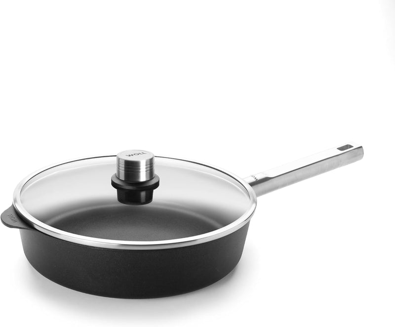 Woll EcoLogic Pro - 11" (3.7 Qt.) QXR Nonstick Saute Pan w/Glass Lid