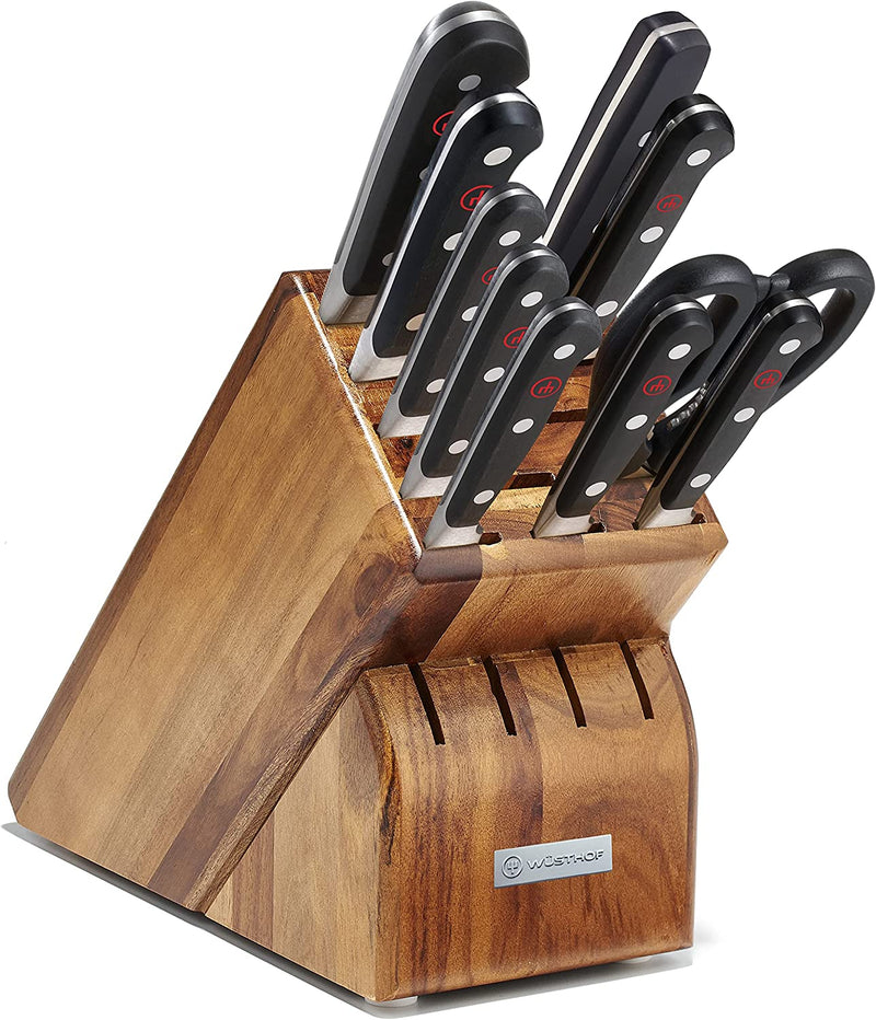 Wusthof Classic - 11 Pc. Knife Block Set, Acacia