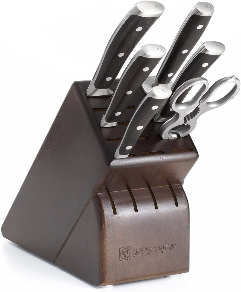 Wusthof Ikon Blackwood - 7 Pc. Knife Block Set