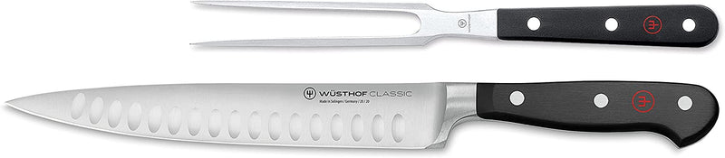 Wusthof Classic - 2 Pc. Carving Knife Set w/Hollow Edge