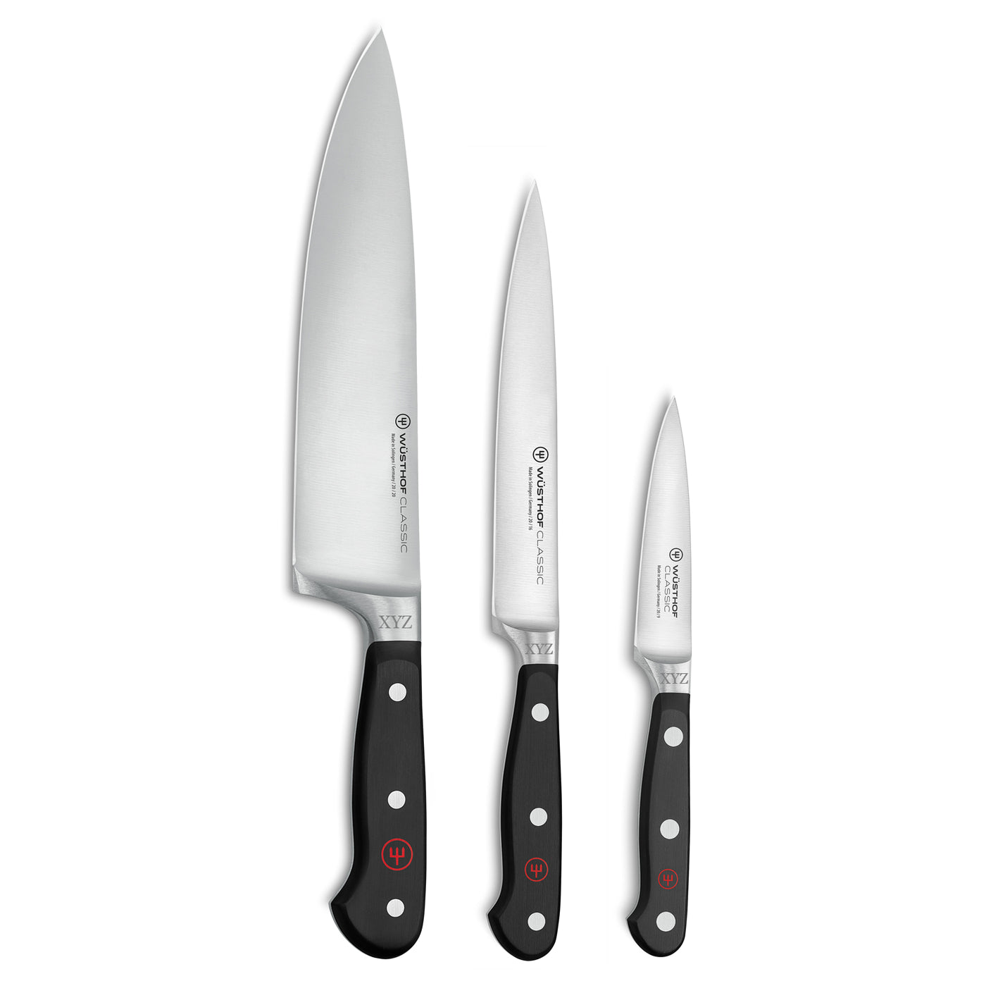 Wusthof Classic 3 Piece Chef's Set - KnifeCenter - 1120160301