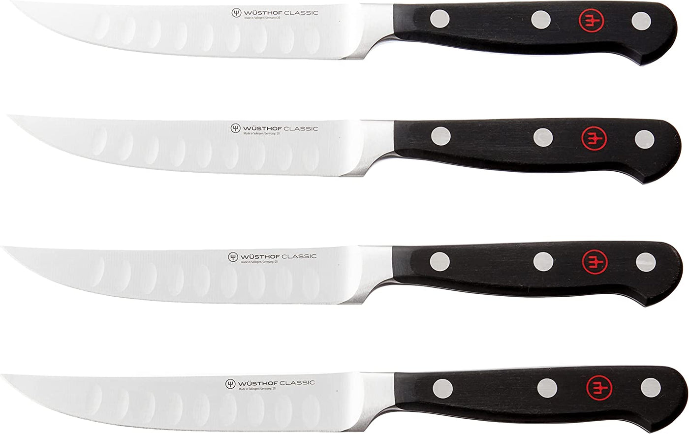 Wusthof Classic 4 Piece Steak Knife Set