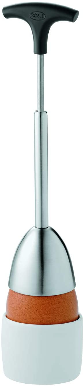 Rösle Stainless Steel Egg Topper w/Silicone Handle