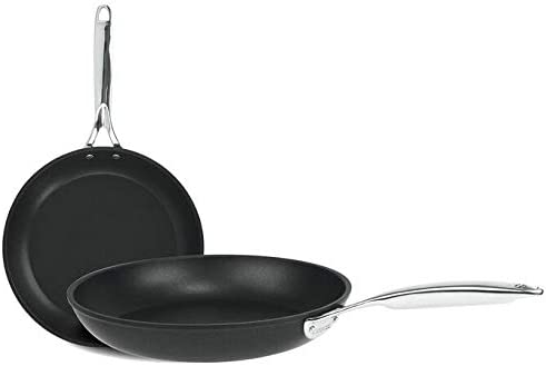 Cristel Castel'Pro Ultralu - 2 Pc. Non-Stick Frying Pan Set