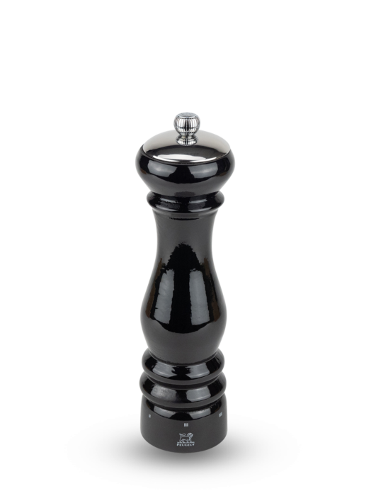 Peugeot PARIS ICÔNE Black Lacquer Pepper Mill - 22cm/8.75"