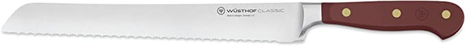 Wusthof Classic Tasty Sumac - 9" Double Serrated Bread Knife- Personalized Engraving Available