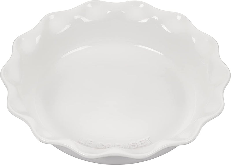 Le Creuset 9" Heritage Pie Dish - White