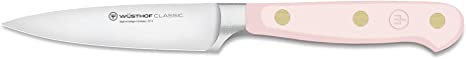 Wusthof Classic Pink Himalayan Salt - 3 1/2" Paring Knife- Personalized Engraving Available