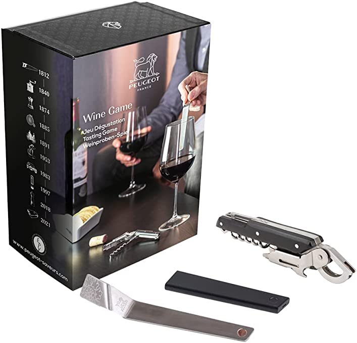 Peugeot Limited Edition Gift Set: Wine Game, Clavelin Corkscrew + Clef du Vin