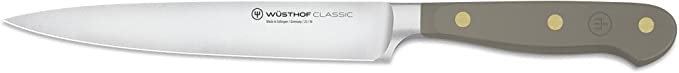 Wusthof Classic Velvet Oyster - 6" Utility Knife- Personalized Engraving Available