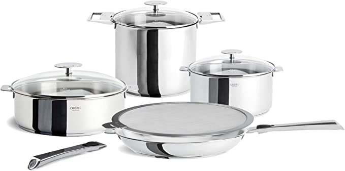 Cristel Casteline  - 12 Pc. Stainless Steel Cookware Set