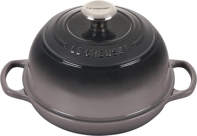 Le Creuset 9 1/2"/1 3/4 Qt. Signature Enameled Cast Iron Bread Oven - Oyster