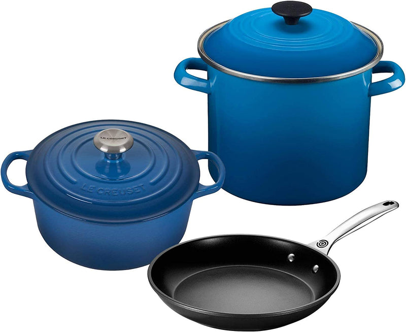 Le Creuset 5-Piece Oven and Stovetop Cookware Bundle - Marseille