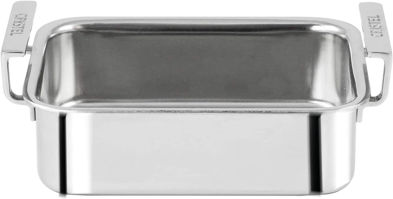 Cristel 3-Ply Stainless Steel - 4" x 4.5" x 2" Roaster
